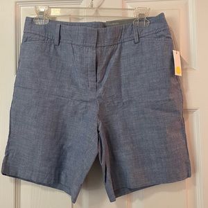 New Talbots Chambray shorts